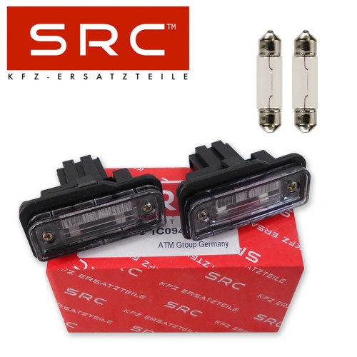 Src kennzeichenleuchte für - 2x,