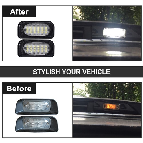 Led kennzeichenbeleuchtung - kennzeichenbeleuchtung, 2x